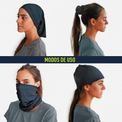 Cuello All Black Microfibra